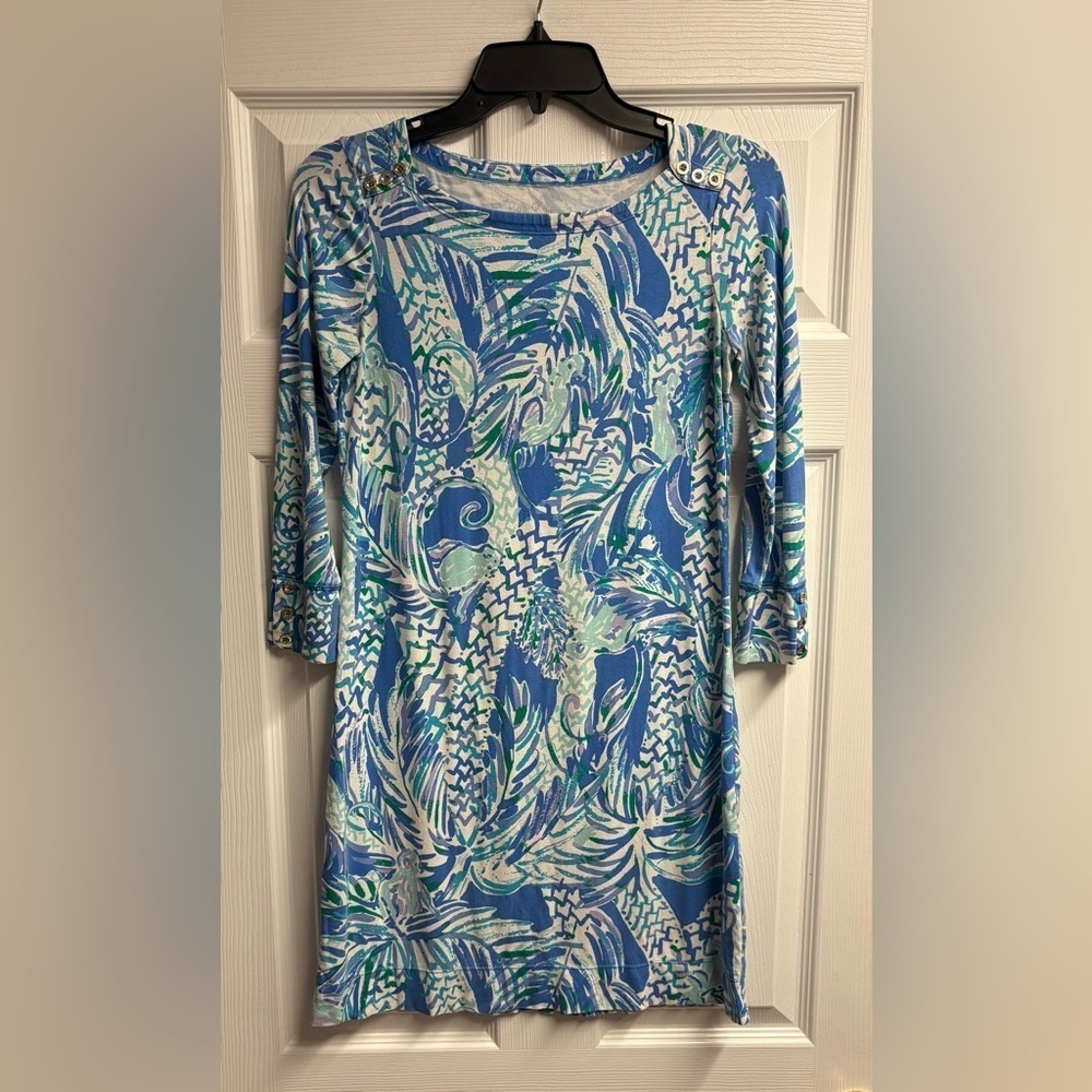 Lilly Pulitzer UPF 50+ Sophie Dress in Canopy Chaos Floral Print Size XS